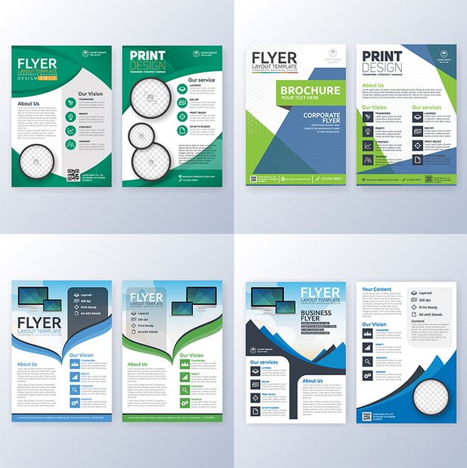 国外简介大气企业简介宣传海报设计模板